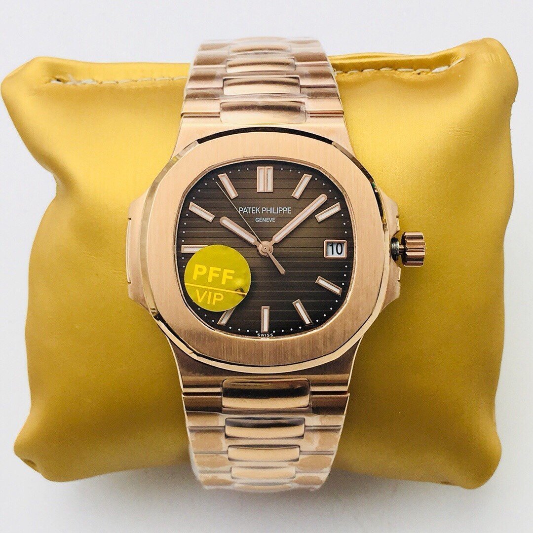 PATEK NAUTILUS 5711 ROSE GOLD BROWN DIAL