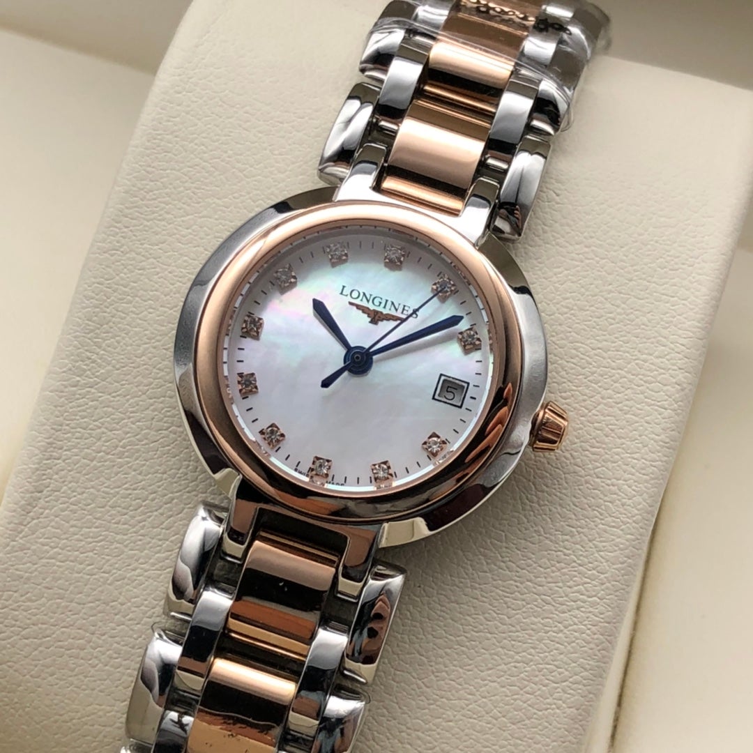 PRIMALUNA 27MM QUARTZ TWO-TONE MOTHER OF PEARL DIAL
