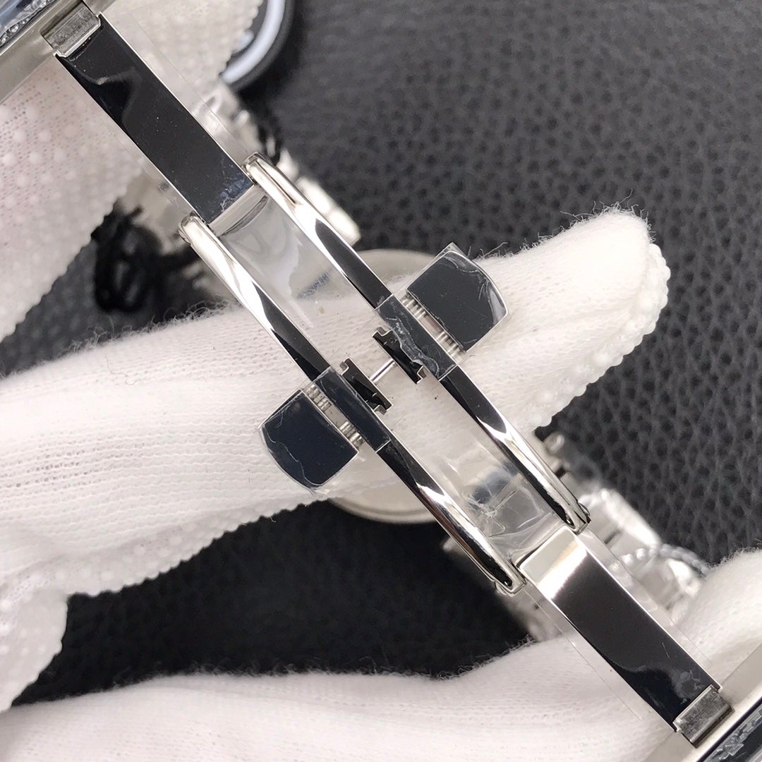 PRIMALUNA 30MM QUARTZ SILVER-STONE MOTHER OF PEARL DIAL