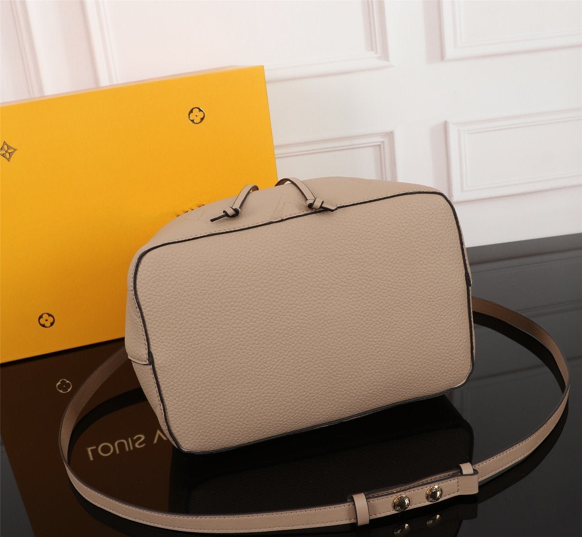 CRAFTY NÃ‰ONOÃ‰ BANDOULIERE MM 26CM LIGHT BEIGE