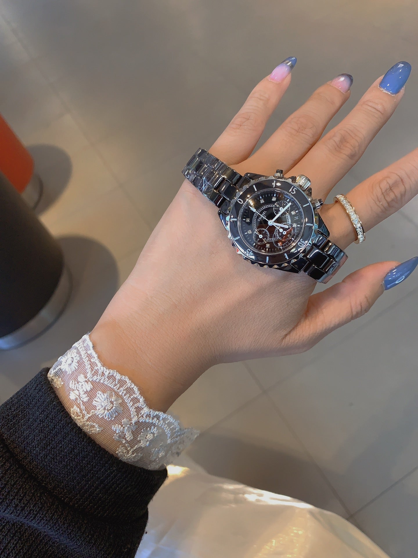 J12 BLACK CERAMIC 41MM CHRONOGRAPH