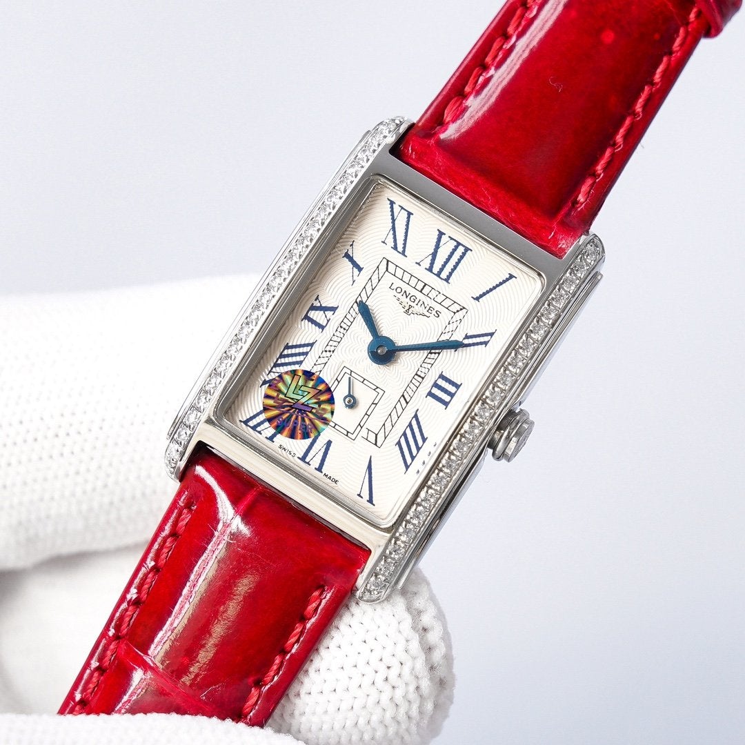 ELEGANCE DOLCE VITA SILVE-TONE DIAL DIAMOND BEZEL
