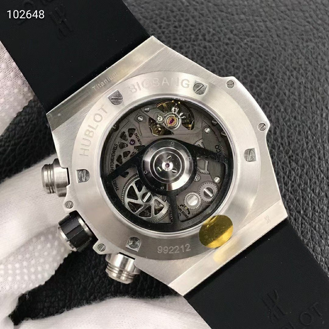 BIG BANG UNICO 45MM TITANIUM BLACK CERAMIC SKELETON