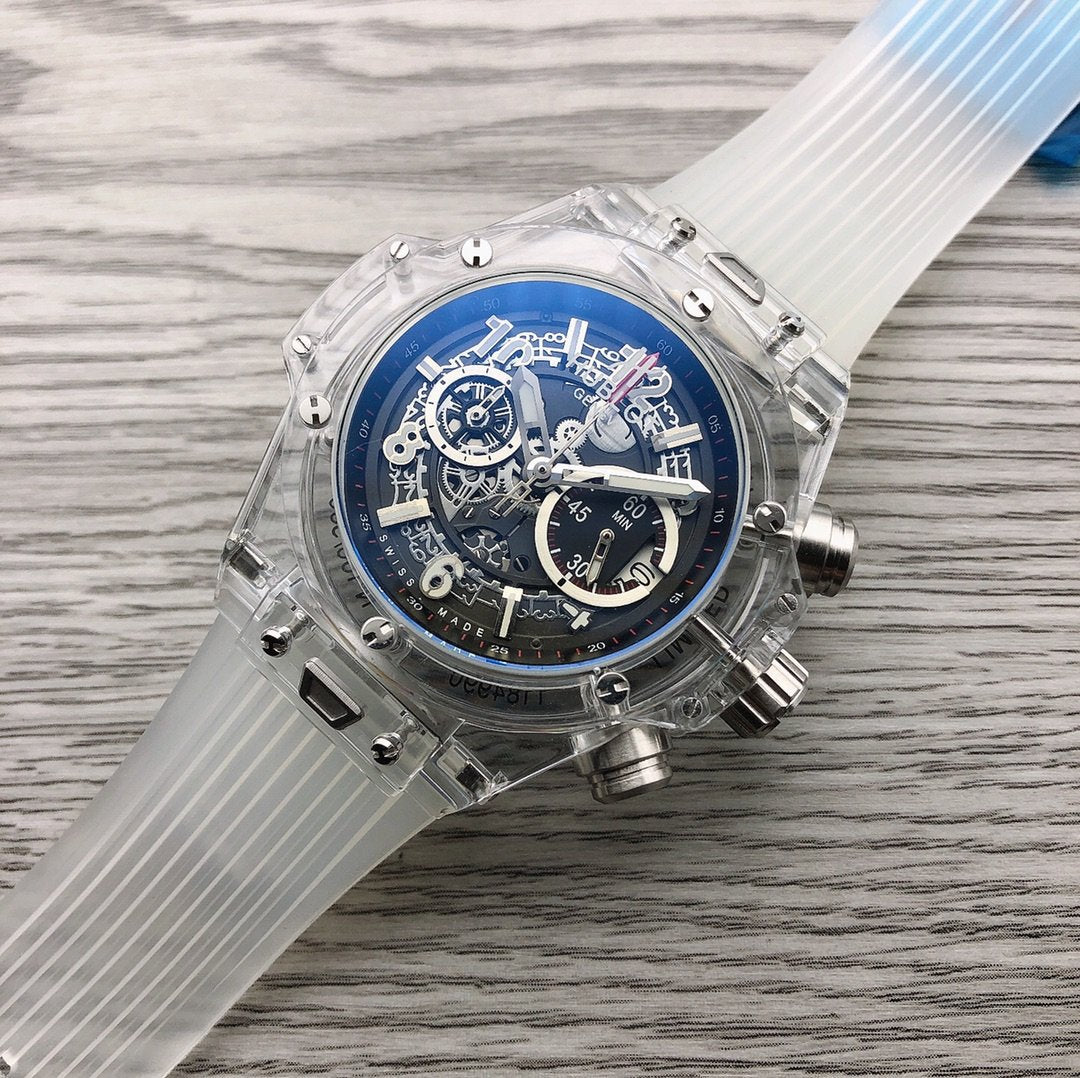 BIG BANG UNICO 42MM SAPPHIRE CHRONOGRAPH FLYBACK SKELETON