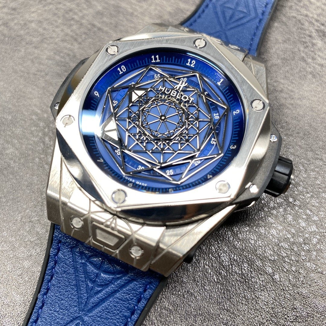 BIG BANG SANG BLEU TITANIUM BLUE DIAL