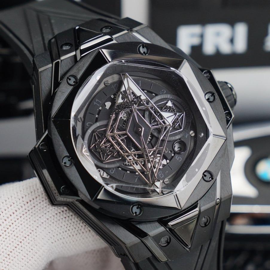 BIG BANG SANG BLEU II 45MM ALL BLACK
