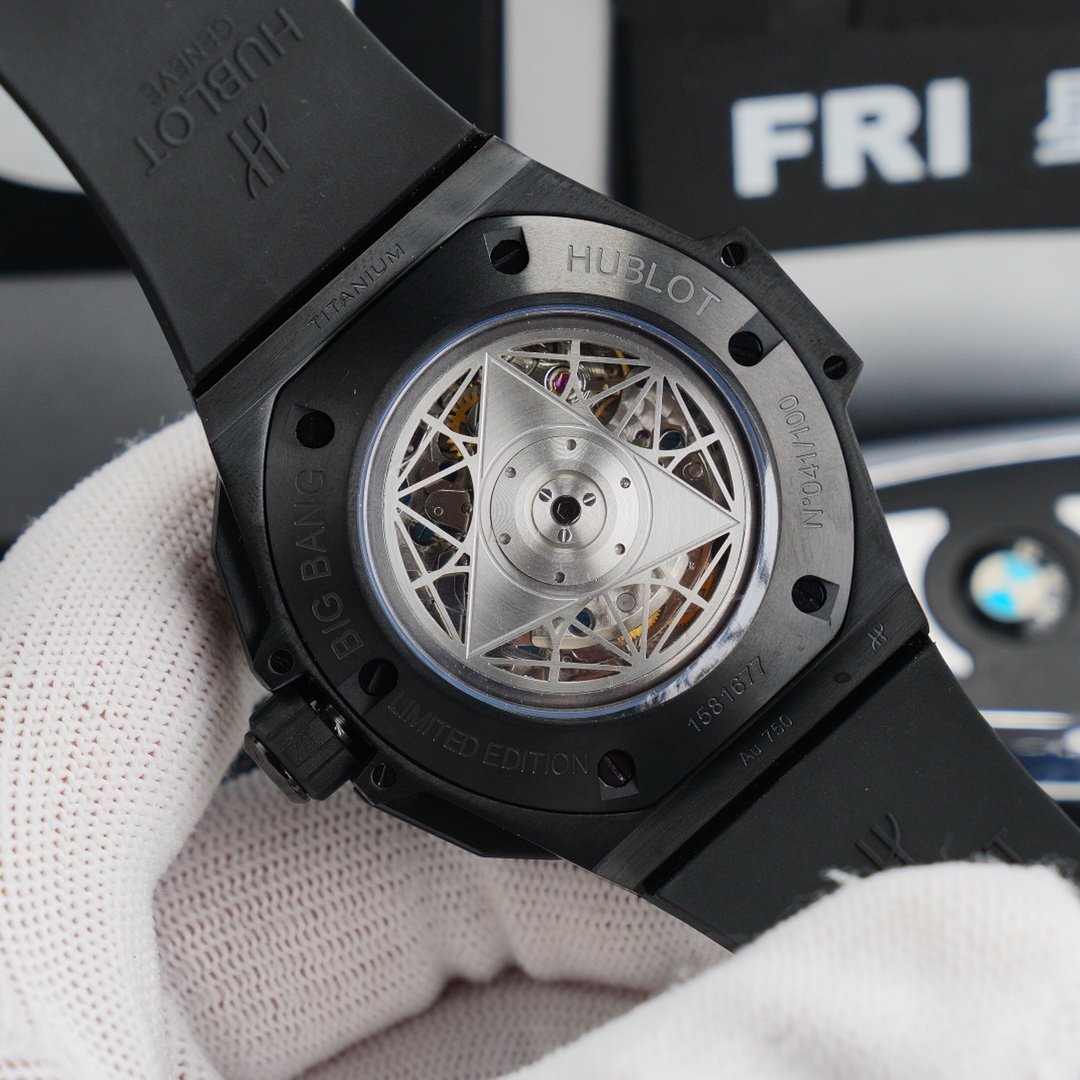 BIG BANG SANG BLEU II 45MM ALL BLACK