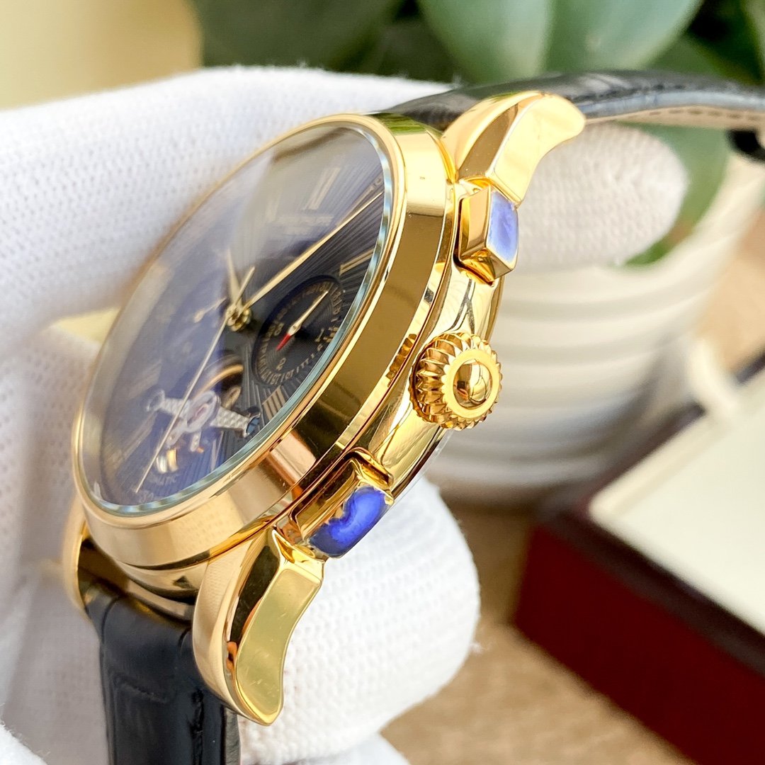 PATEK ANNUAL CALENDAR 42MM LEATHER STRAP