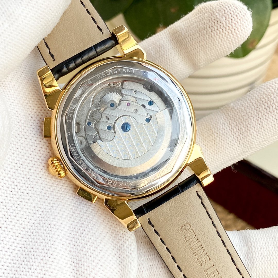 PATEK ANNUAL CALENDAR 42MM LEATHER STRAP