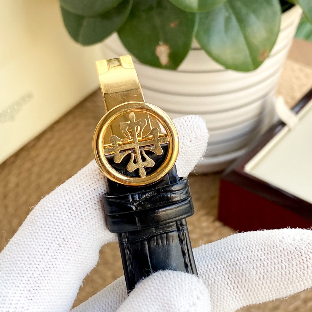 PATEK ANNUAL CALENDAR 42MM LEATHER STRAP