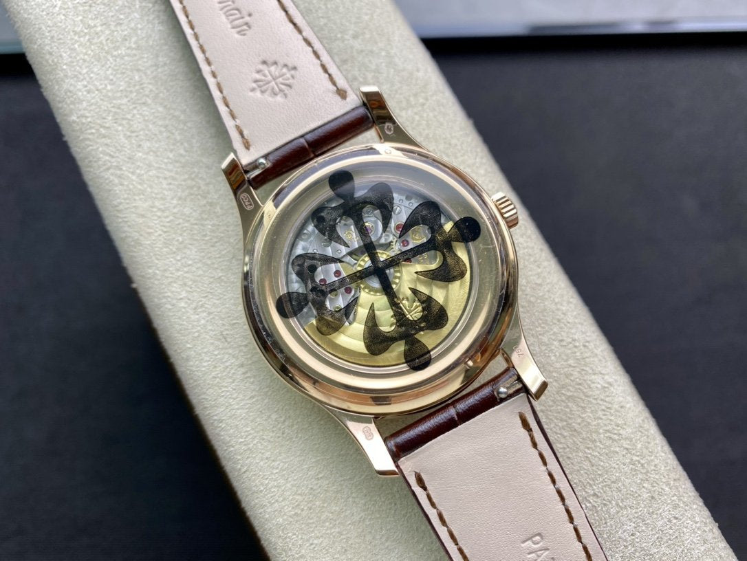 PATEK ANNUAL CALENDAR YELLOW GOLD WHITE DIAL