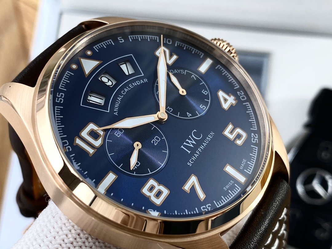 BIG PILOT ANNUAL CALENDAR ROSE GOLD