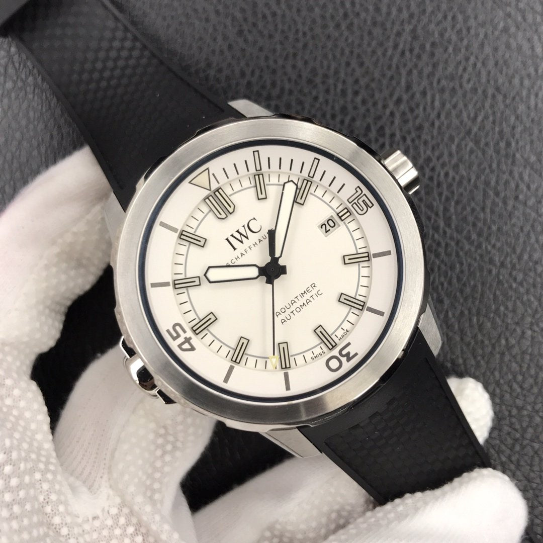 AQUATIMER AUTOMATIC STEEL CASE 44MM WHITE DIAL