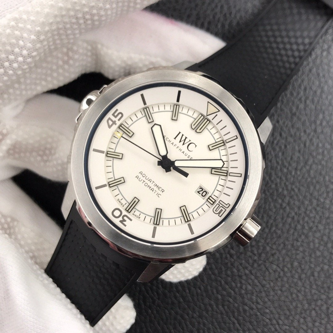 AQUATIMER AUTOMATIC STEEL CASE 44MM WHITE DIAL