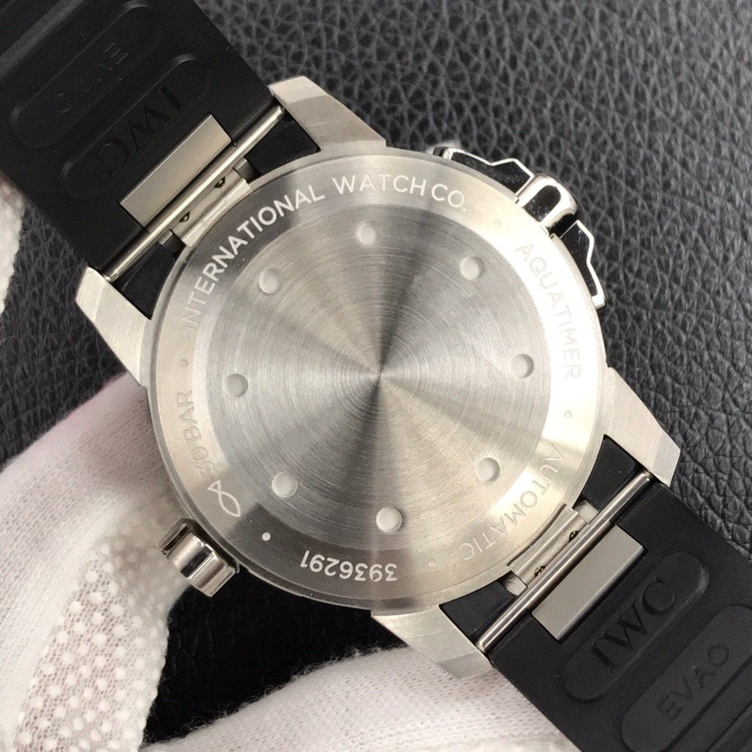 AQUATIMER AUTOMATIC STEEL CASE 44MM BLACK DIAL