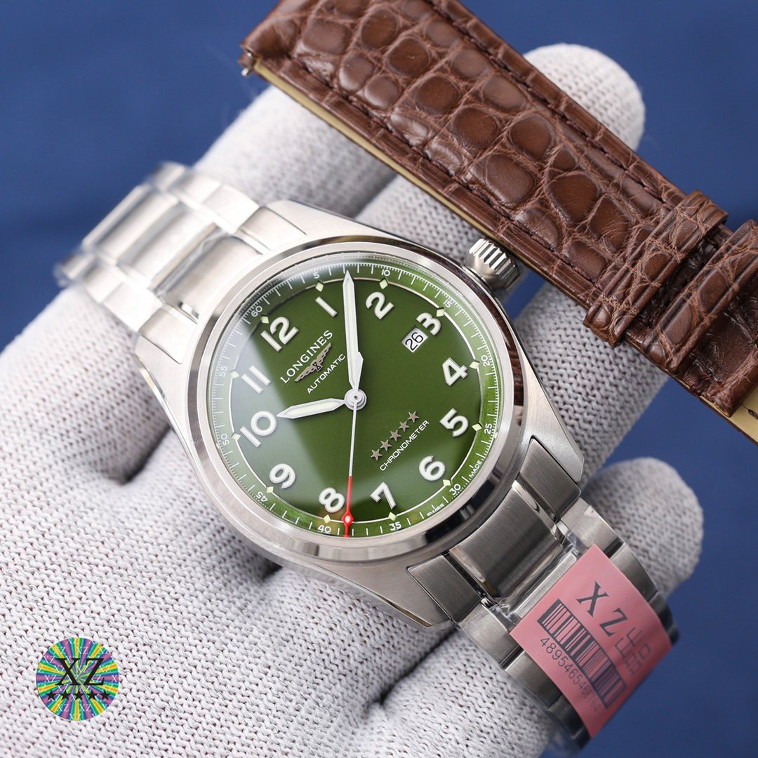 SPIRIT 42MM STAINLESS STEEL KHAKI DIAL