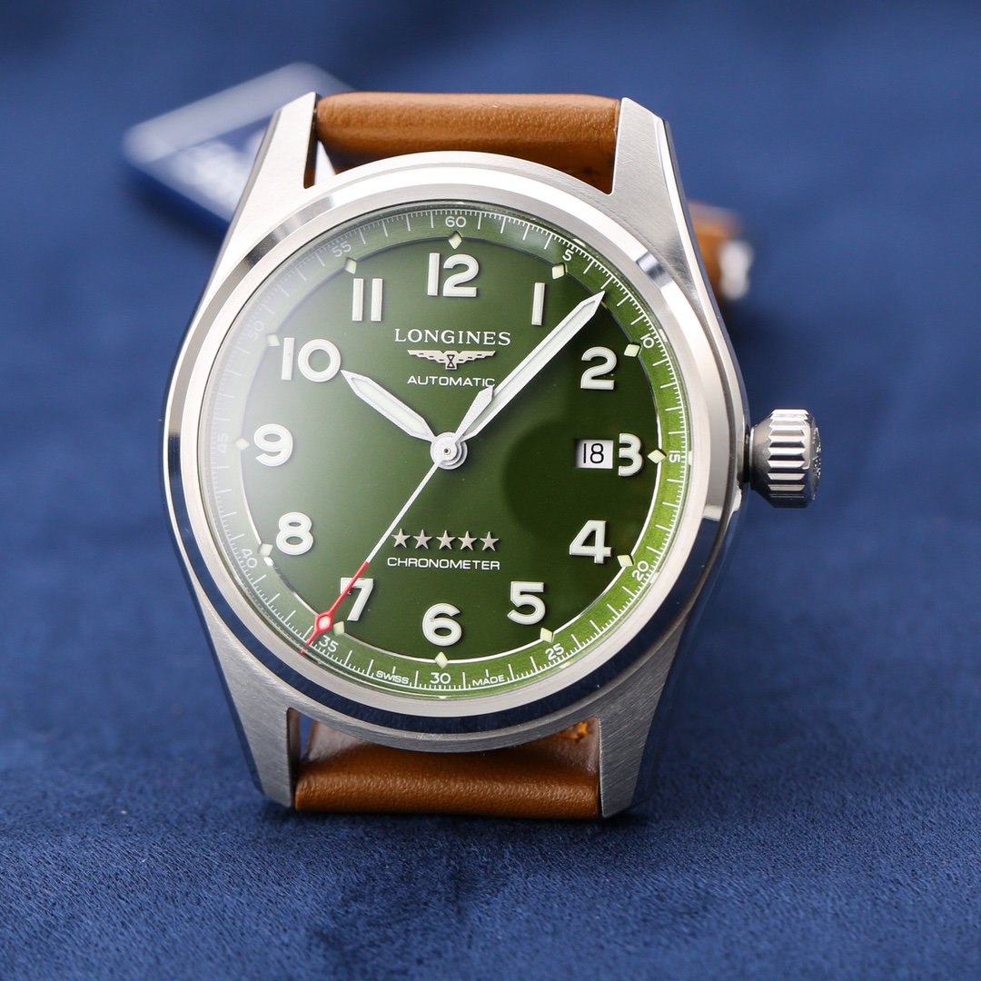 SPIRIT 42MM STAINLESS STEEL KHAKI DIAL