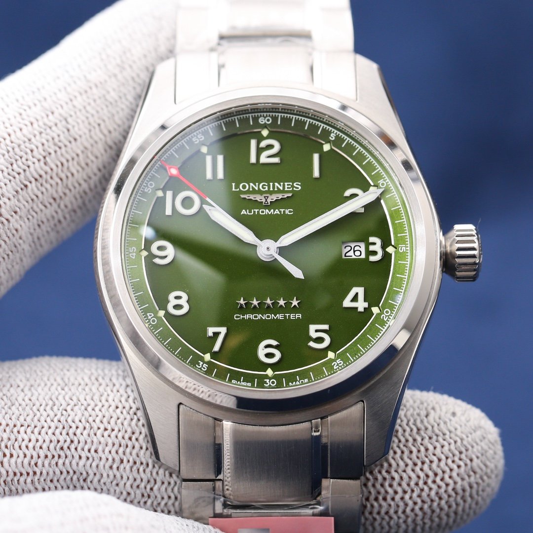 SPIRIT 42MM STAINLESS STEEL KHAKI DIAL