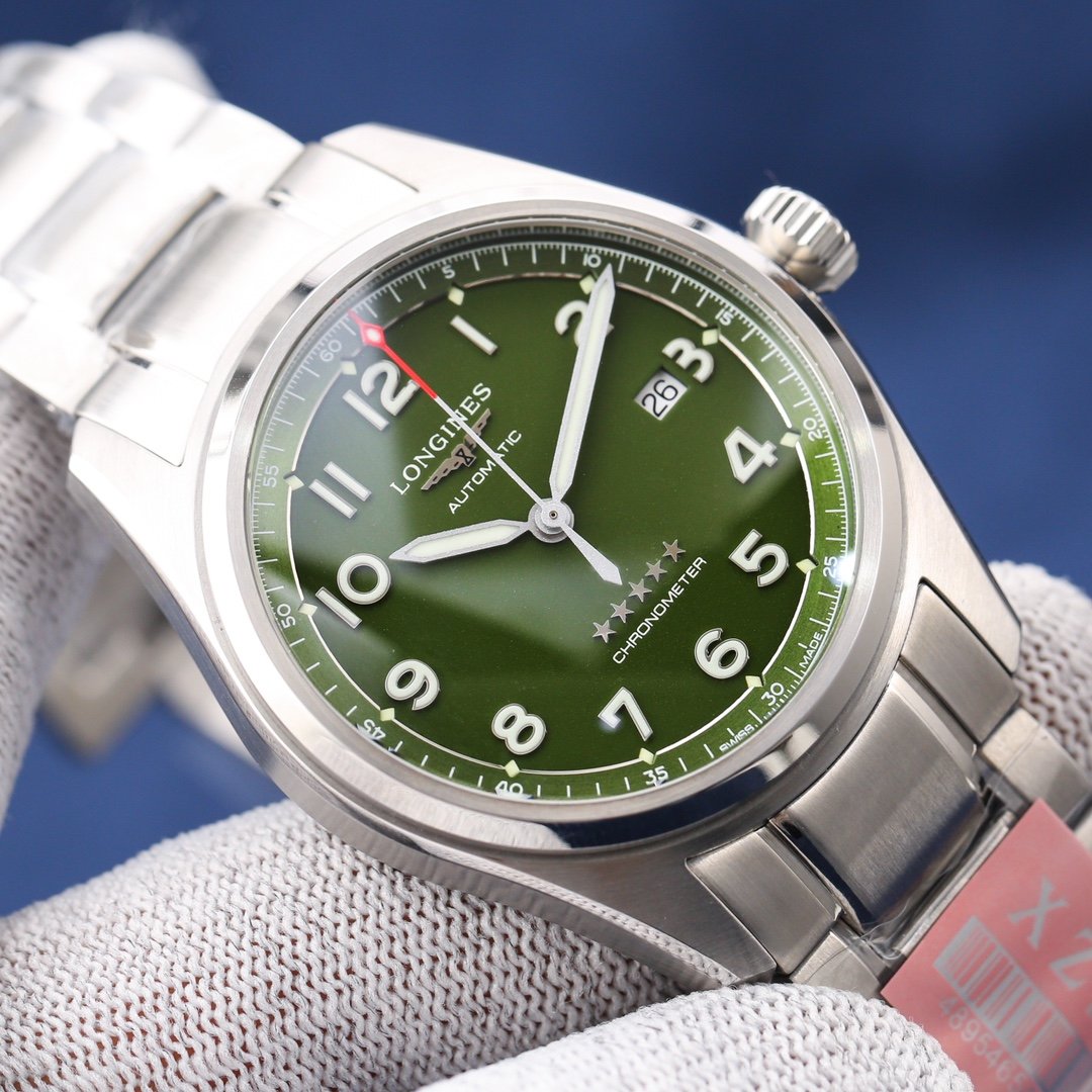 SPIRIT 42MM STAINLESS STEEL KHAKI DIAL