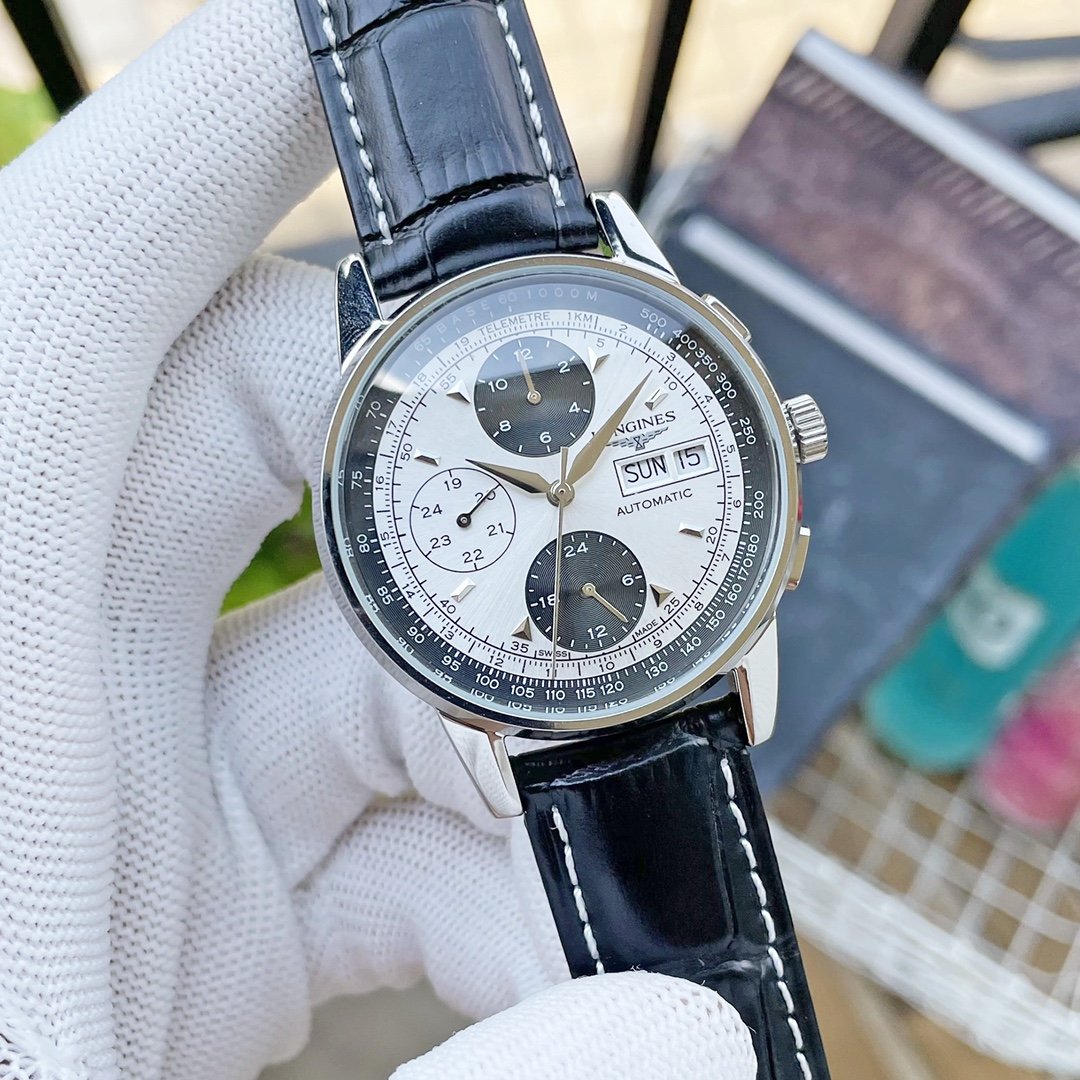 MASTER COLLECTION DAY DATE LEATHER