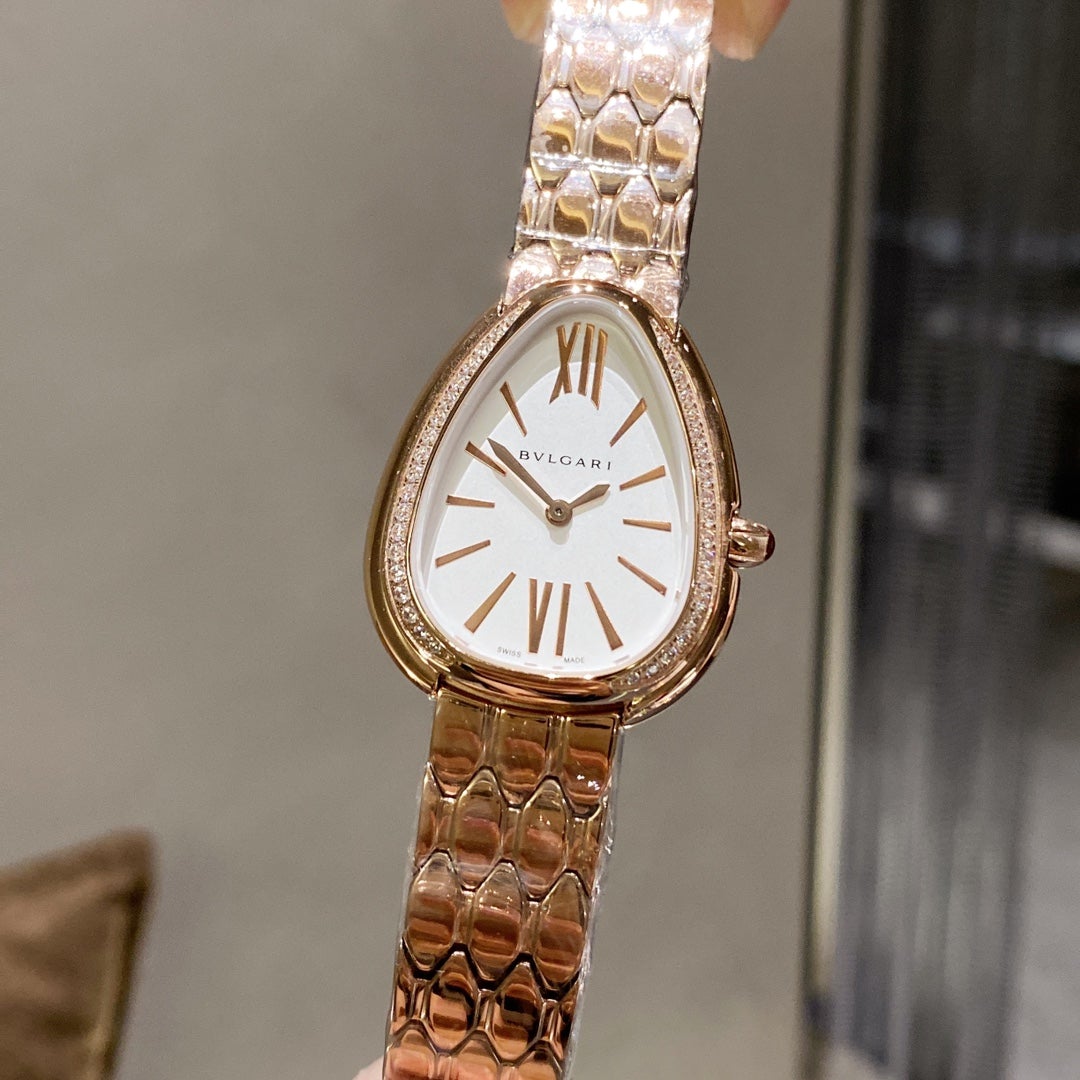 SERPENTI SEDUTTORI QUARTZ 33MM DIAMOND BEZEL