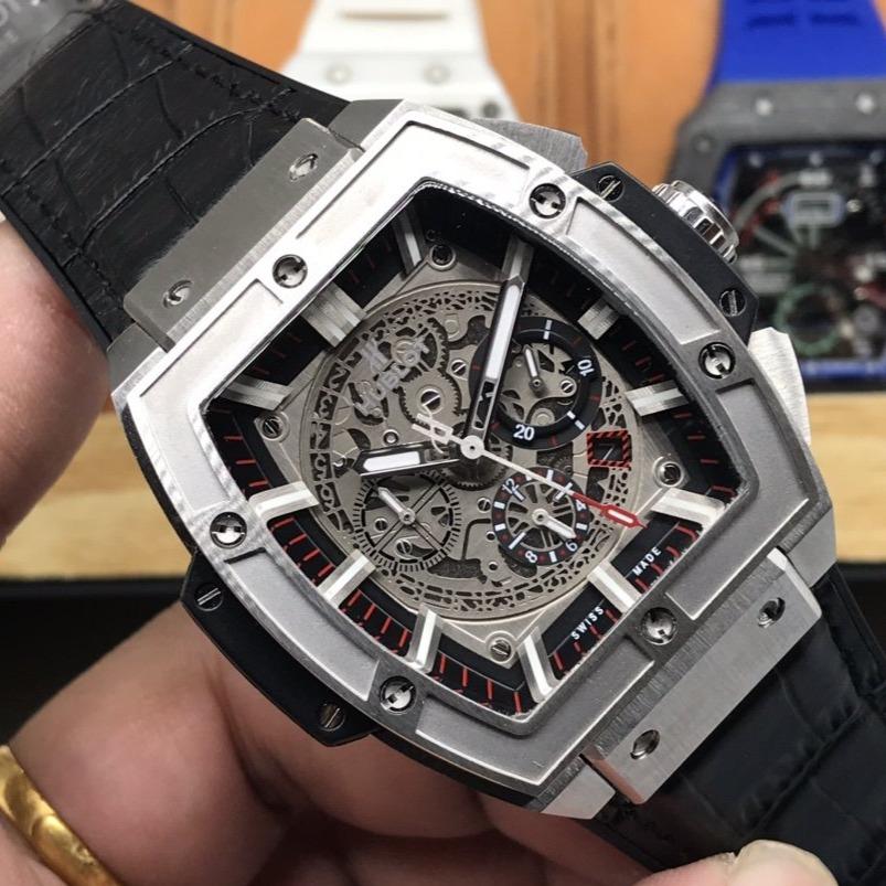 SPIRIT OF BIG BANG STAINLESS STEEL SKELETON DIAL