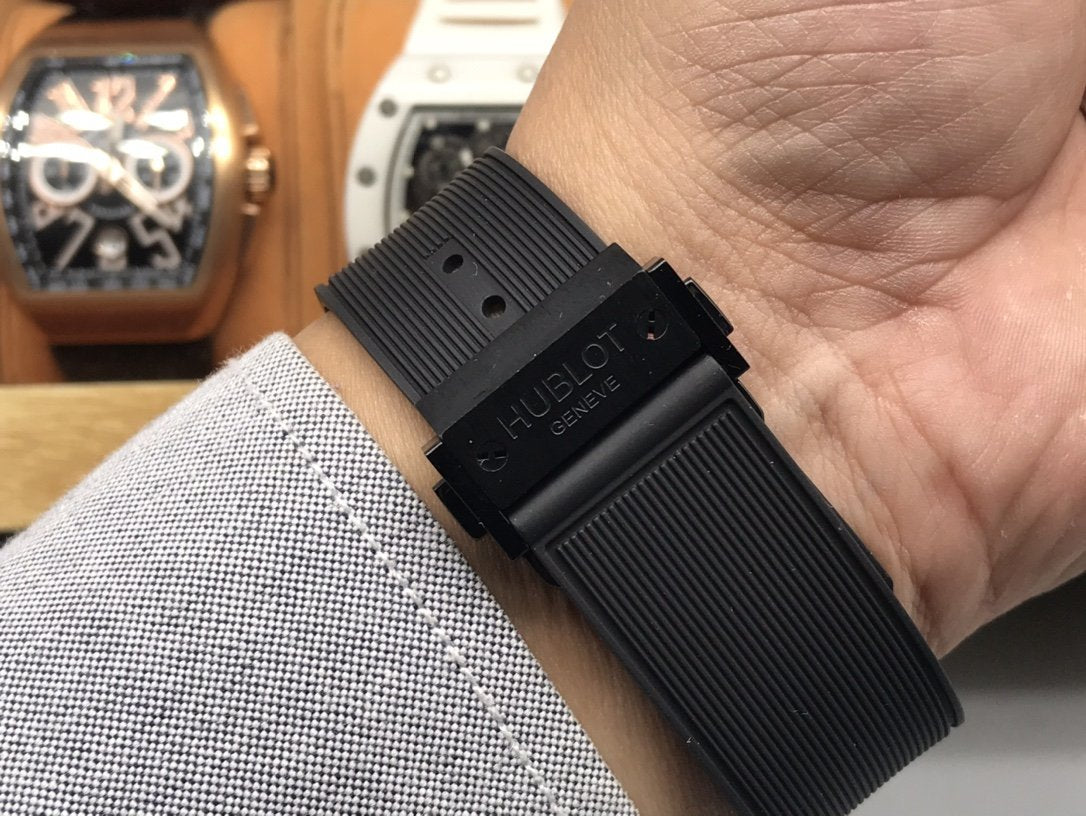 SPIRIT OF BIG BANG BLACK CASE SKELETON DIAL