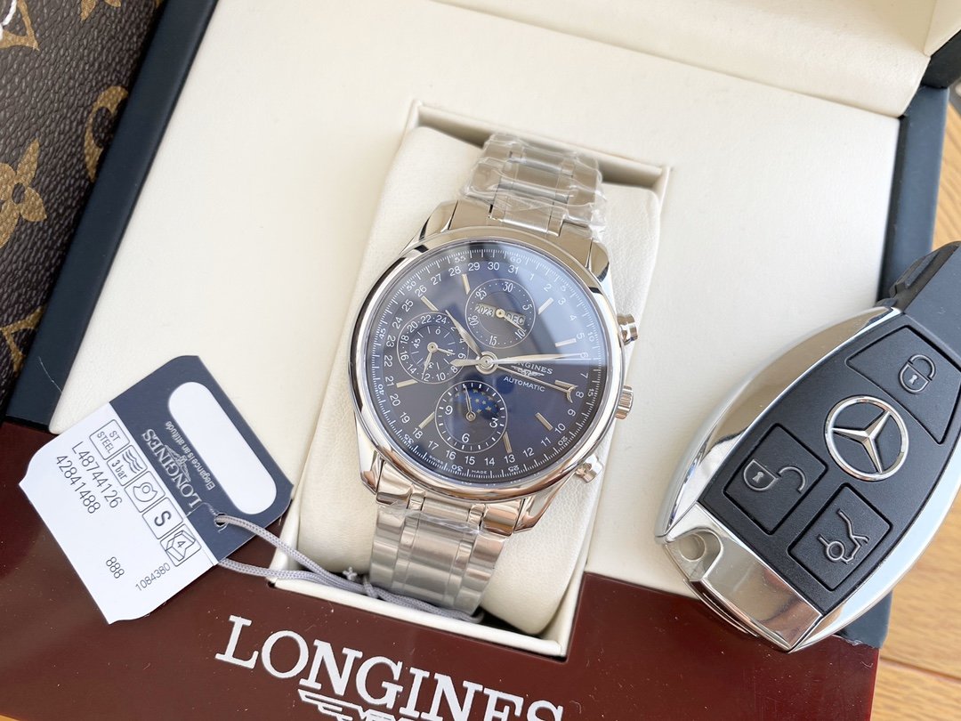 MASTER COLLECTION CHRONOGRAPH MOON BLUE DIAL