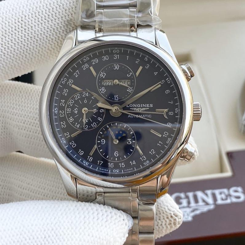 MASTER COLLECTION CHRONOGRAPH MOON BLUE DIAL