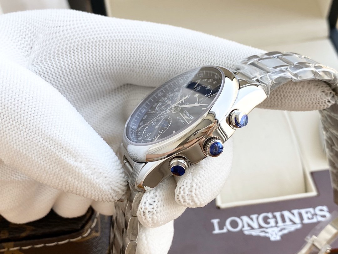 MASTER COLLECTION CHRONOGRAPH MOON BLUE DIAL