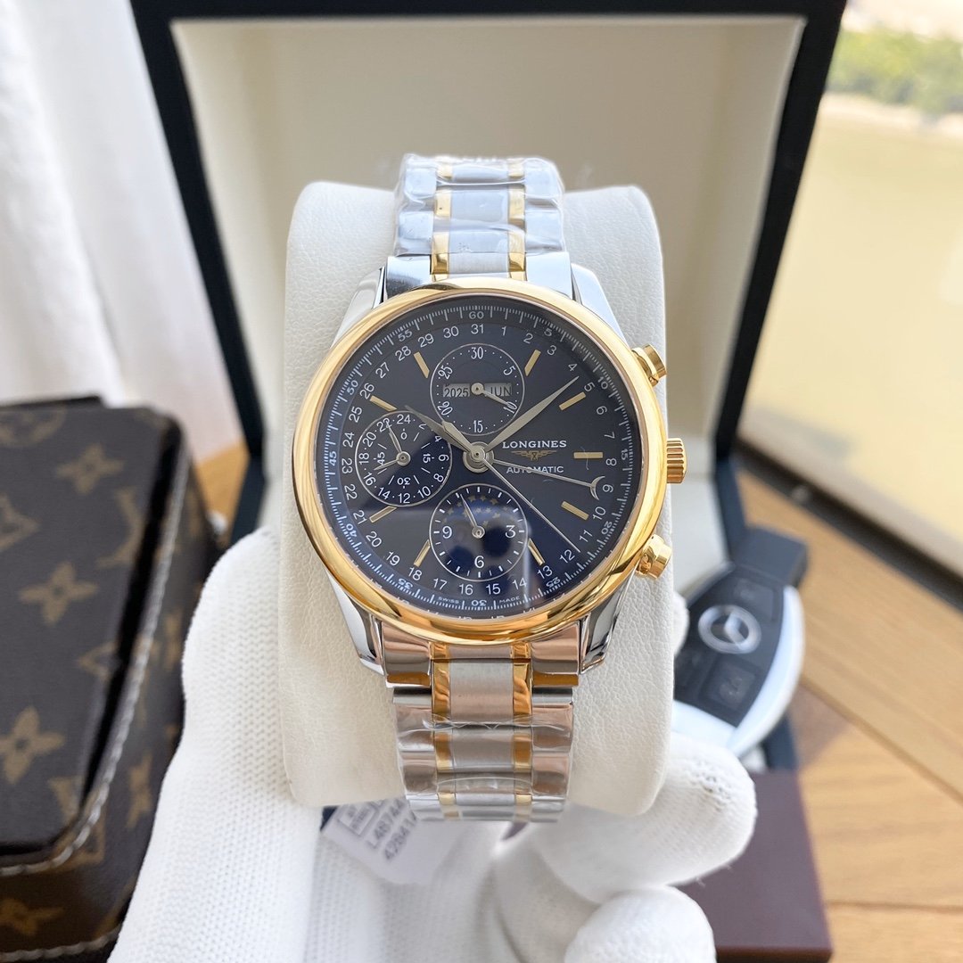 MASTER COLLECTION CHRONOGRAPH MOON STAINLESS STEEL