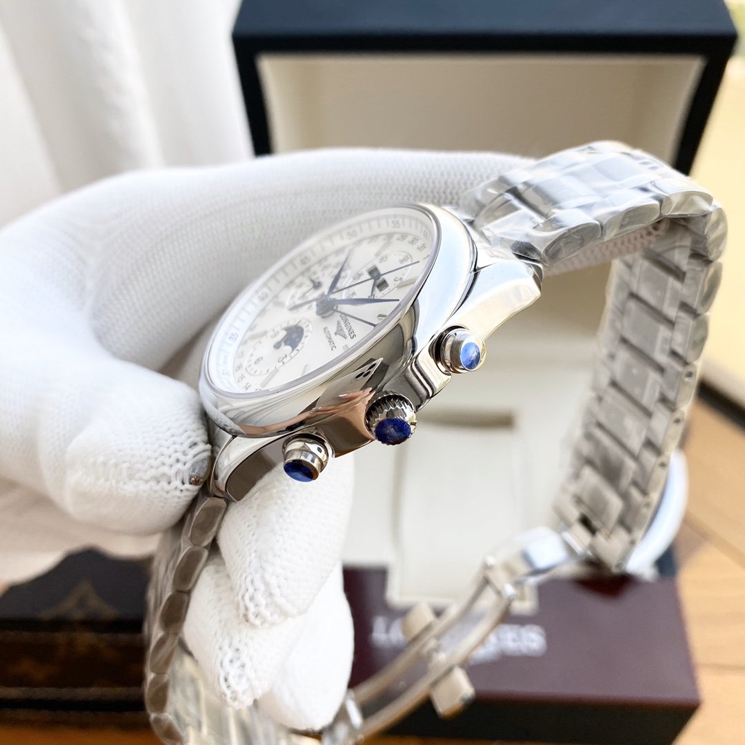 MASTER COLLECTION CHRONOGRAPH MOON STAINLESS STEEL
