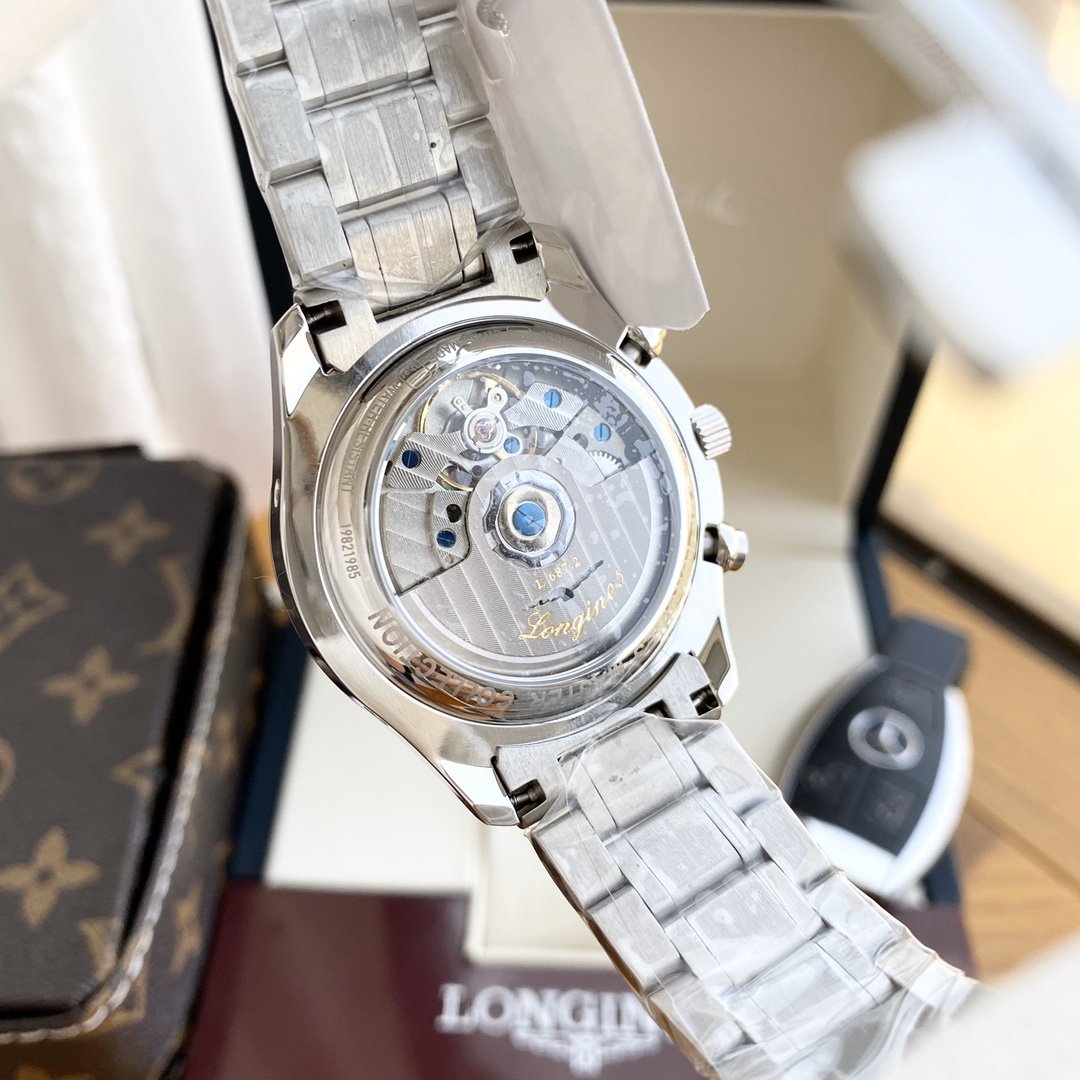 MASTER COLLECTION CHRONOGRAPH MOON STAINLESS STEEL