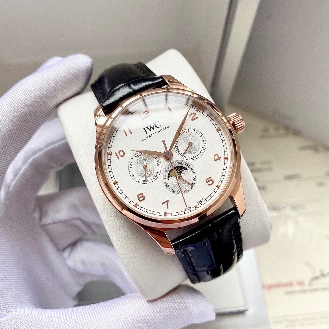 PORTUGUESE PERPETUAL CALENDAR ROSE GOLD