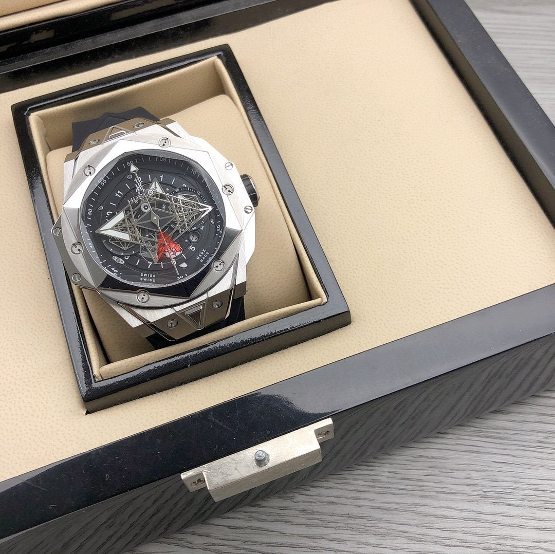 BIG BANG SANG BLEU II 45MM CERAMIC BLACK DIAL