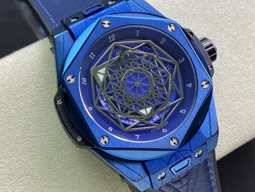 BIG BANG UNICO SANG BLEU 42 BLUE CERAMIC