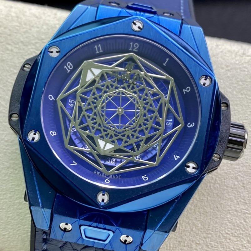 BIG BANG UNICO SANG BLEU 42 BLUE CERAMIC