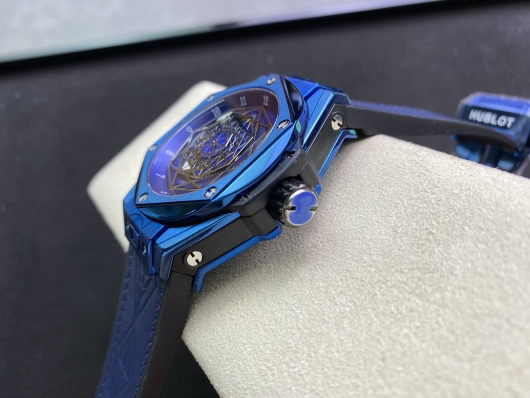 BIG BANG UNICO SANG BLEU 42 BLUE CERAMIC
