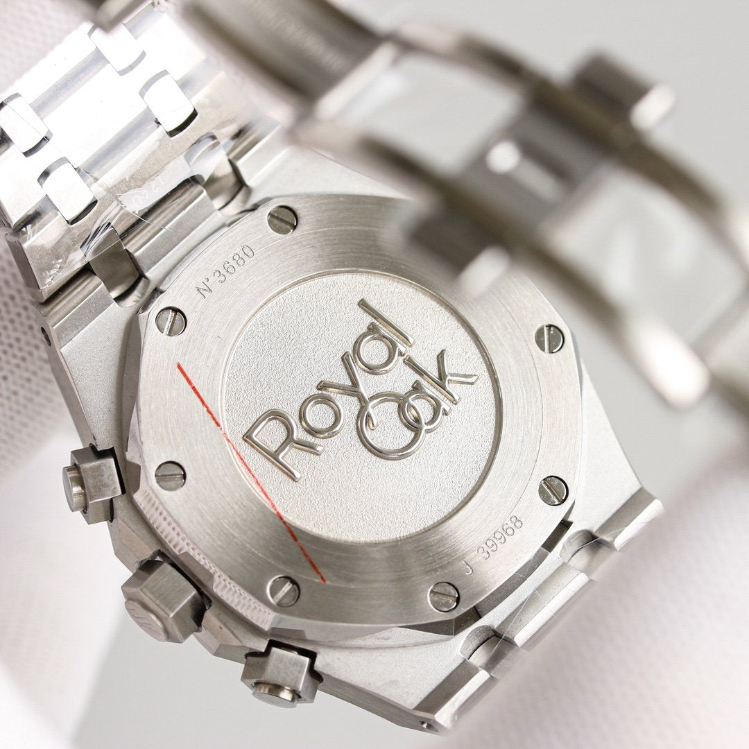 ROYAL OAK CHRONOGRAPH 41MM STAINLESS STEEL SILVER BLUE DIAL