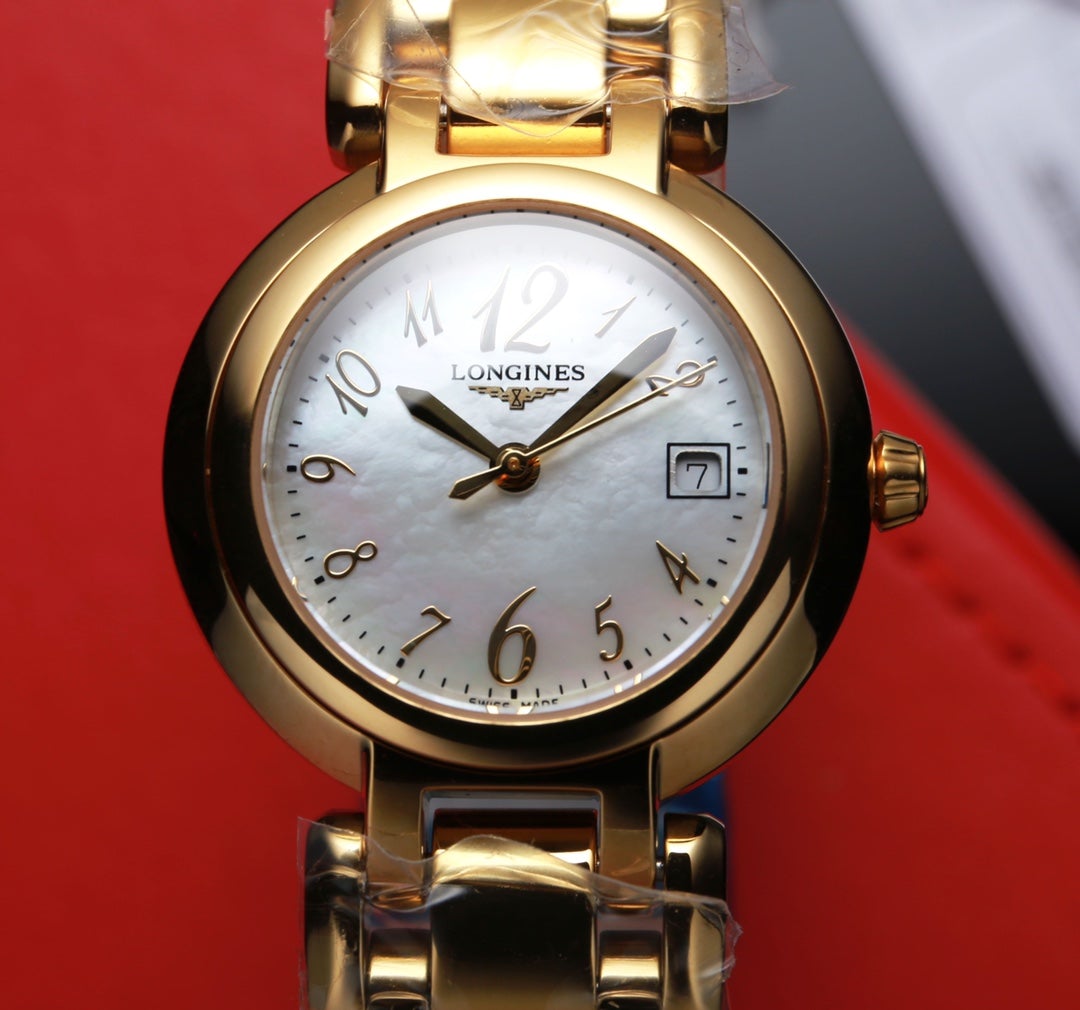 PRIMALUNA QUARTZ 26.5MM GOLD MOP DIAL