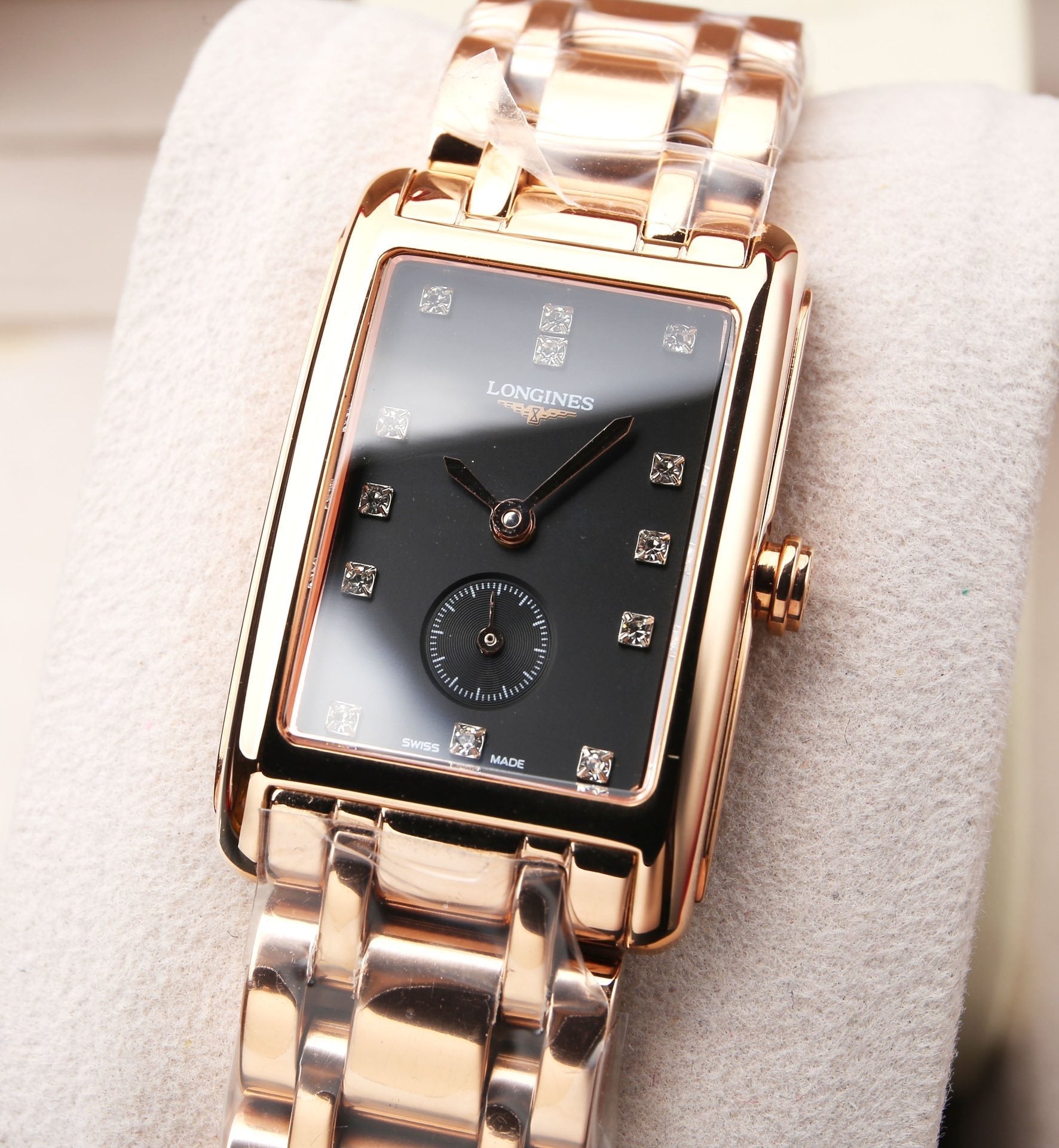 DOLCEVITA 20MM QUARTZ ROSE GOLD BLACK DIAL