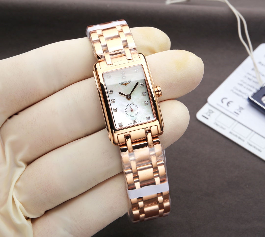 DOLCEVITA 20MM QUARTZ ROSE GOLD MOP DIAL