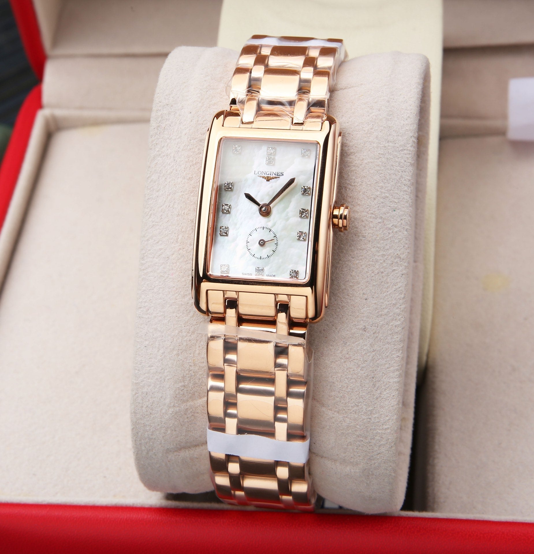 DOLCEVITA 20MM QUARTZ ROSE GOLD MOP DIAL