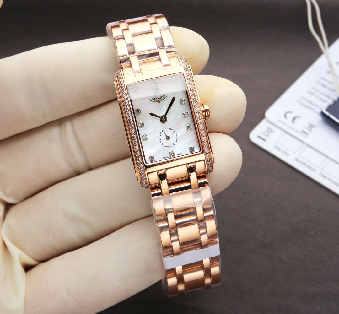 DOLCEVITA 20MM QUARTZ ROSE GOLD MOP DIAL
