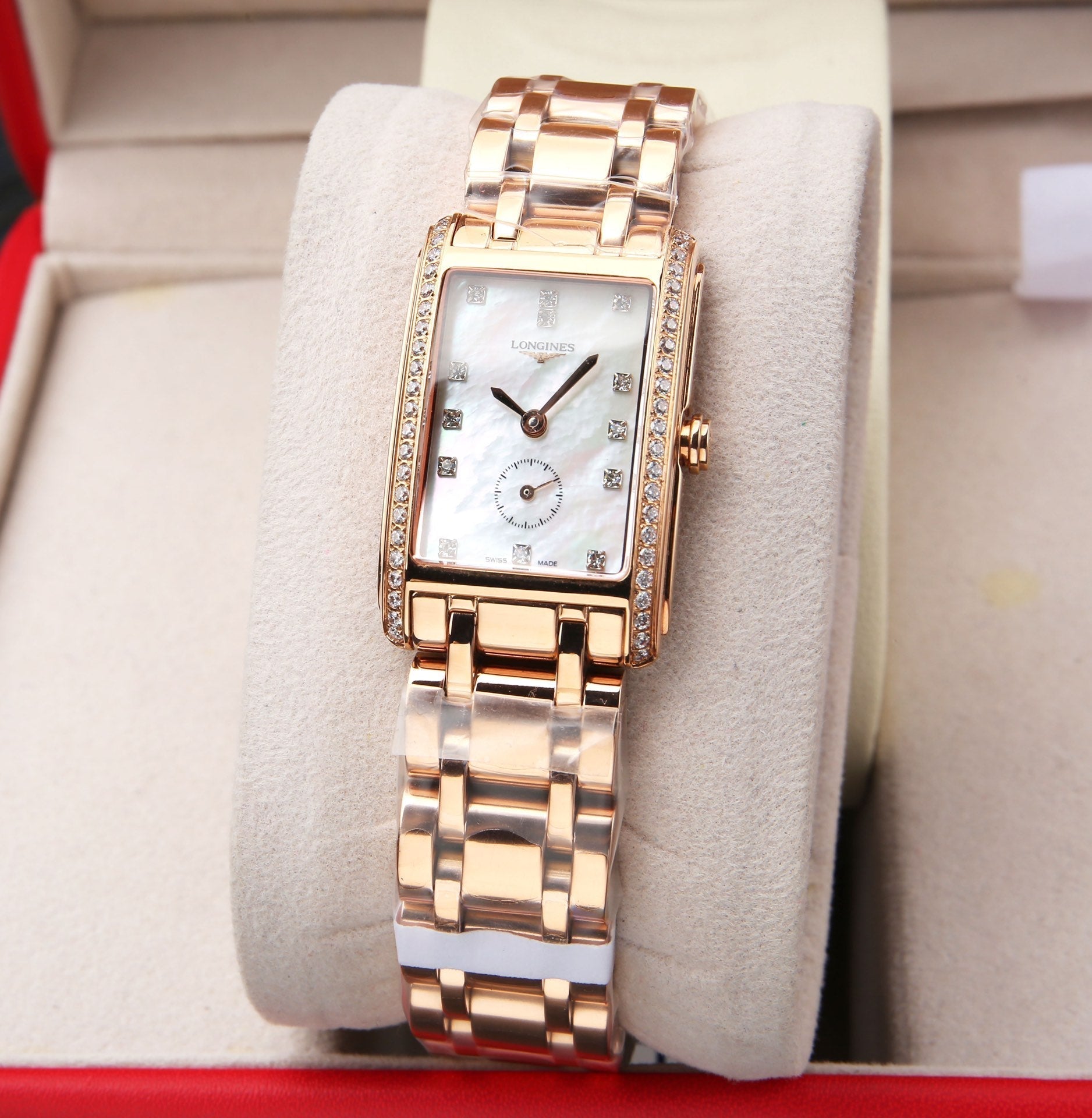 DOLCEVITA 20MM QUARTZ ROSE GOLD MOP DIAL
