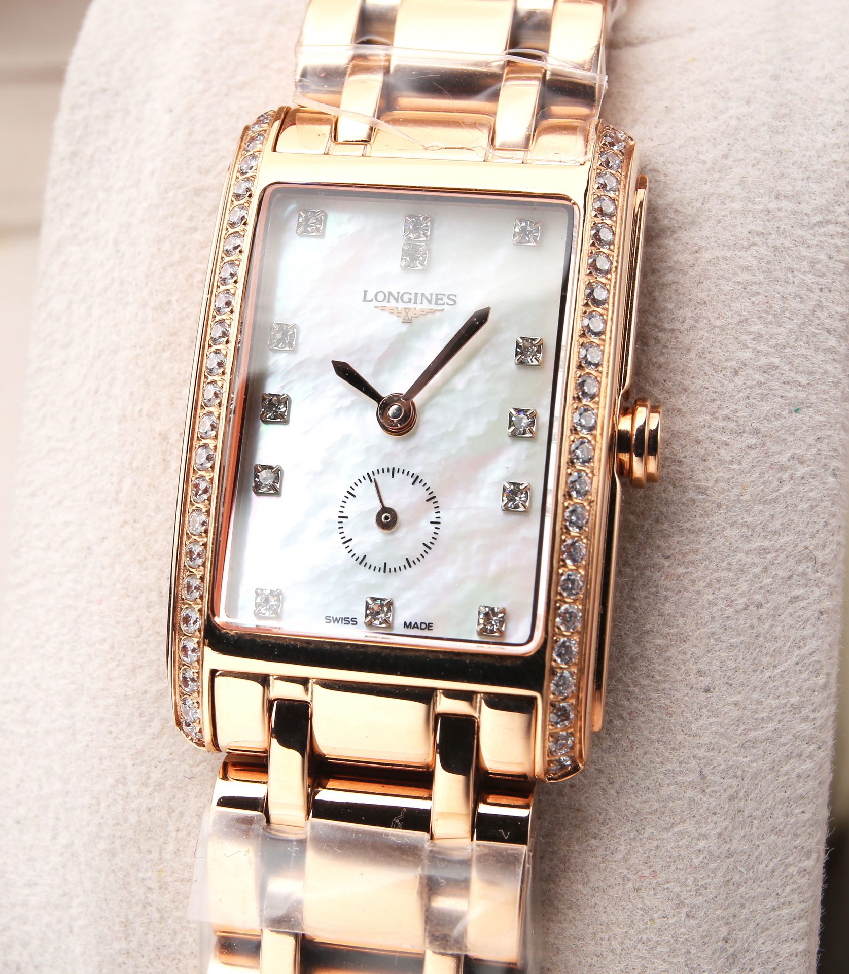 DOLCEVITA 20MM QUARTZ ROSE GOLD MOP DIAL