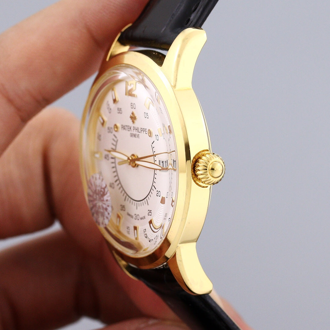 PATEK CALATRAVA 40MM DATE GOLD CASE