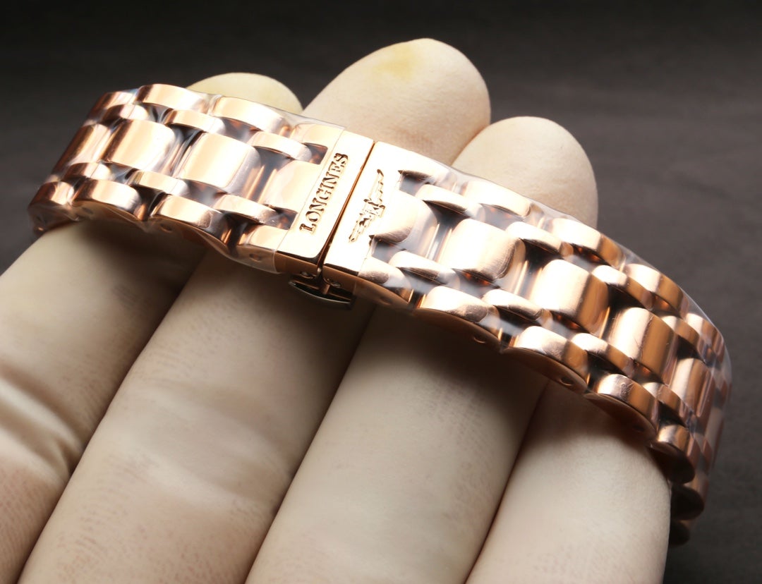 DOLCEVITA 20MM QUARTZ ROSE GOLD MALACHITE DIAL