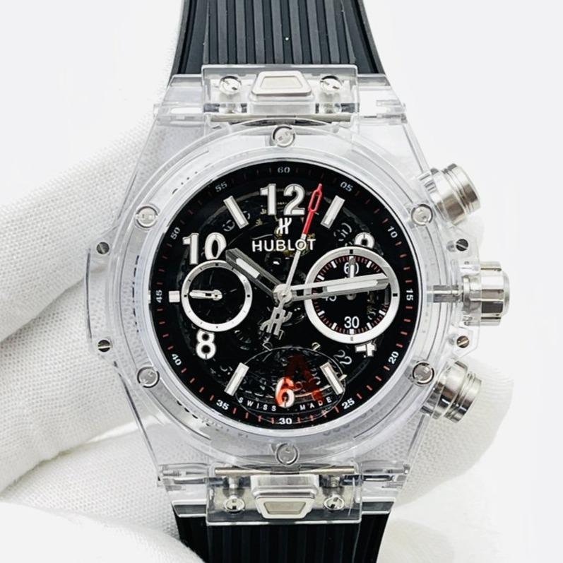 BIG BANG UNICO 42MM SAPPHIRE CHRONOGRAPH FLYBACK BLACK SKELETON