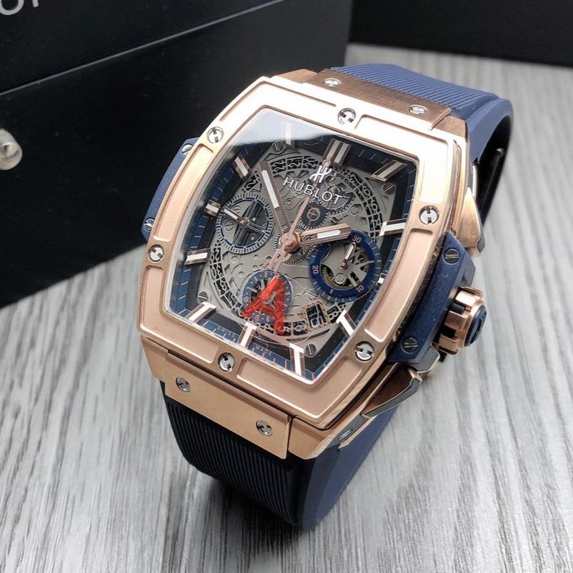 SPIRIT OF BIG BANG KING GOLD 45MM SKELETON DIAL
